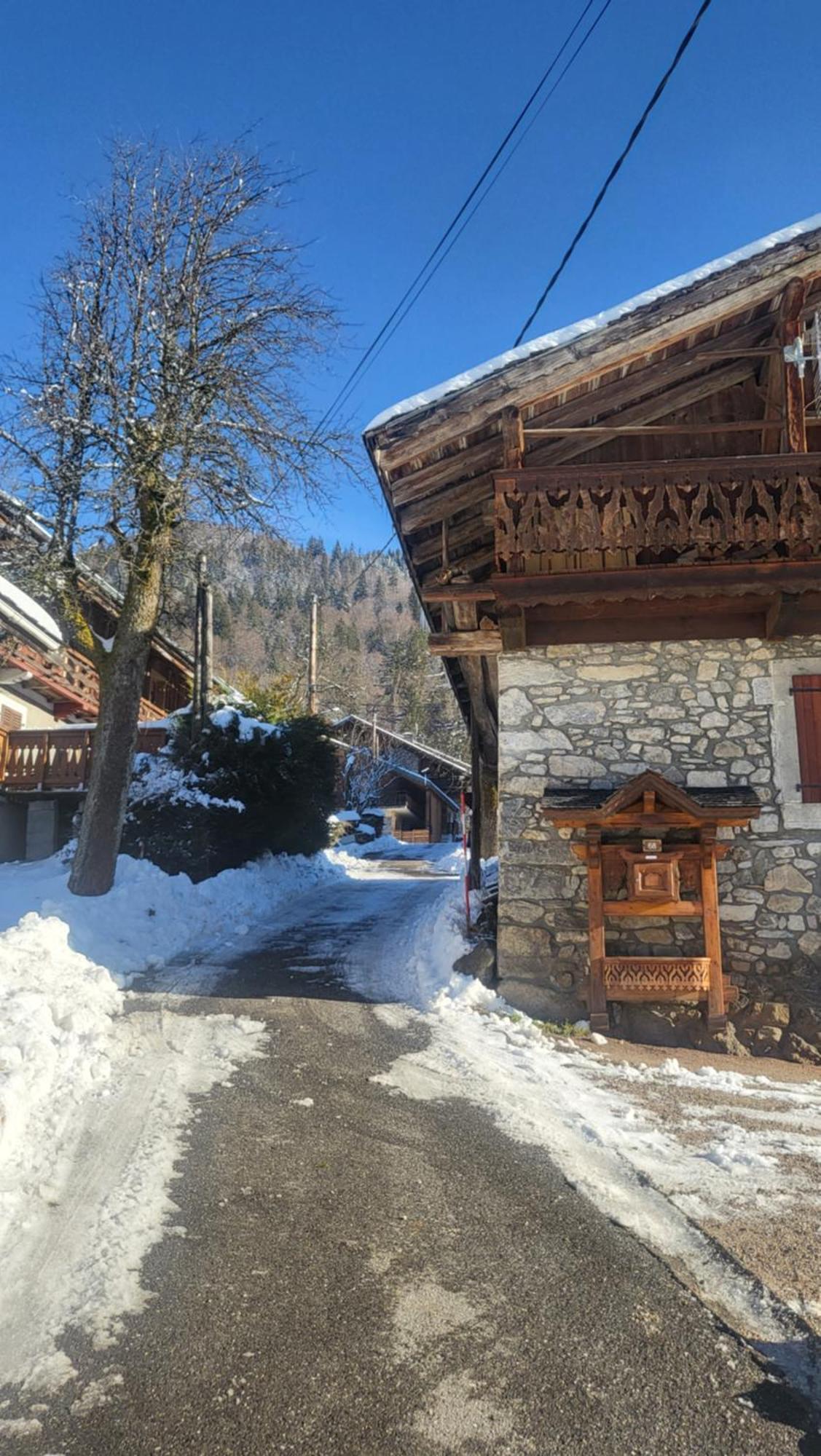 Le Nid Des Cerfs Bed & Breakfast Essert-Romand Exterior photo